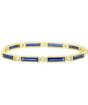 Baguette Station Hinge Bangle