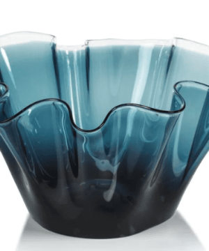 Tropezanna Tall Wave Glass Bowl
