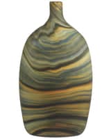 Lucca Marbleized Glass Vase
