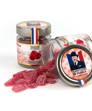 Handmade Red Poppy/Honey Candies from France