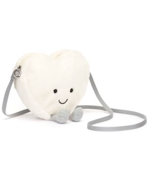 Amuseable Cream Heart Bag