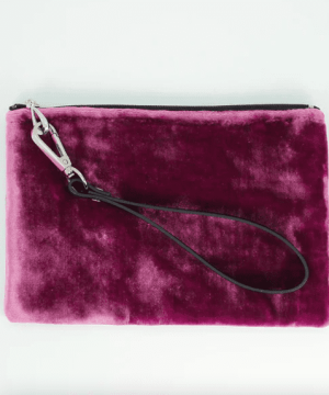 Velvet Wristlet Orchid