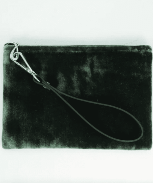 Velvet Wristlet Fern