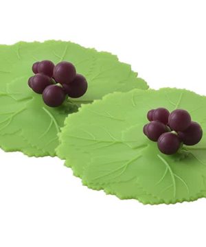 Grape Airtight Drink Lid Set/2