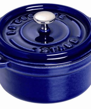 Mini Round Cocotte in Dark Blue (0.25 qt.)