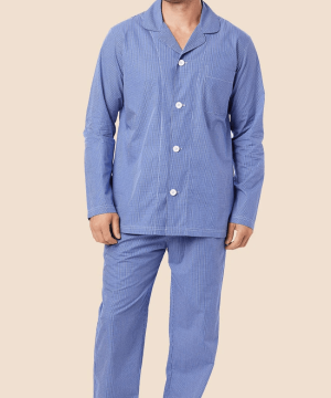 Charleston Pima Men's Pajama Blue S
