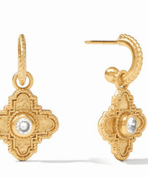 Theodora Hoop & Charm Earring