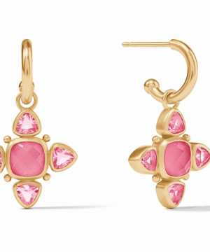 Aquitaine Hoop & Charm Earring