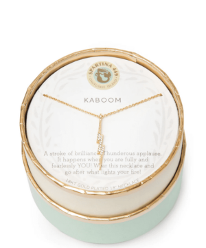 Sea La Vie 18" Necklace Kaboom/Lightning Gold