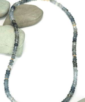 Moss Aquamarine Necklace: Charis