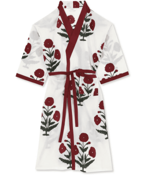 Poppy Red Kimono