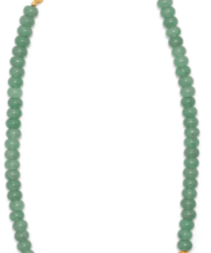 Berry Single Strand Necklace in Meadow Jade