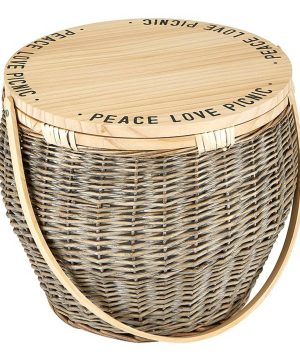 Picnic Basket - Peace. Love. Picnic.