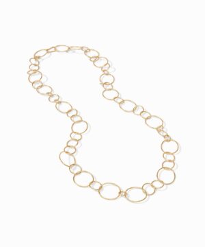 Colette Textured Necklace Gold