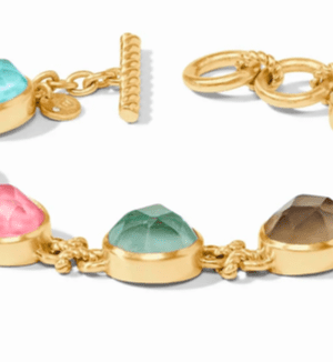 Nassau Demi Stone Bracelet - Iridescent Multi Stone