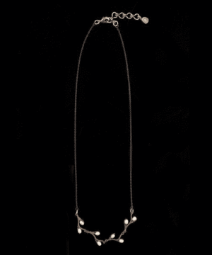 Pussy Willow Contour Chain Necklace