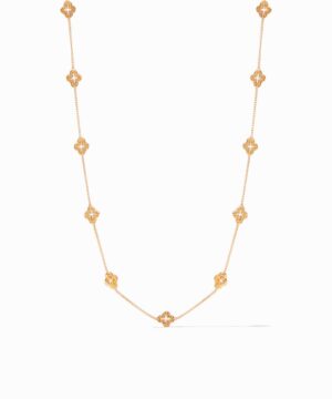 Florentine Delicate Necklace Gold 17.5”-18.5”