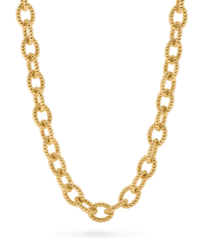 Victoria Small Chain Necklace - Gold