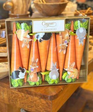 Party Crackers,  Bunnies and Carrots (8 Pack)