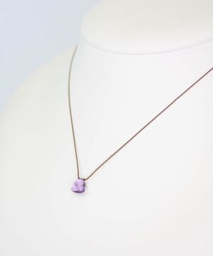 Amethyst Smooth Faceted Necklace