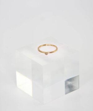 Pebble Ring Rose Gold Size 8.5