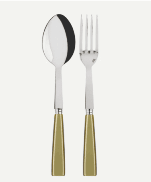 Landis/Phifer Sabre Large Serving Fork and Spoon set (Moss)