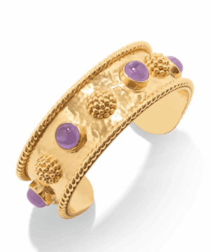 Berry Gem Cuff - Violet Jade