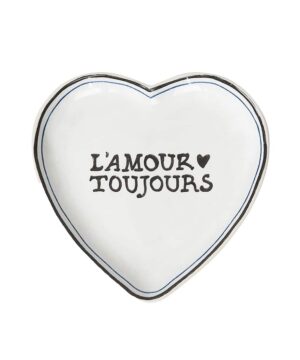 L' Amour Tojours Heart Tray