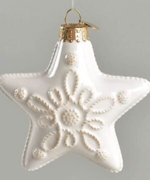 Berry & Thread Ceramic Star Ornament