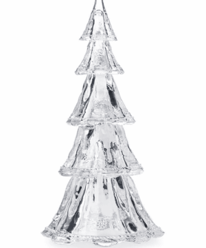 Berry & Thread Glass Tree Stackable Large Clear 5 pcs. (16'')