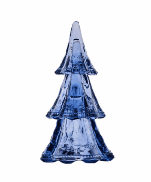Berry & Thread Stackable Tree, Set/3pc - Blue, 9"