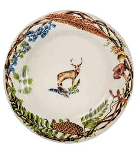 Forest Walk  Stag Dessert/Salad Plate