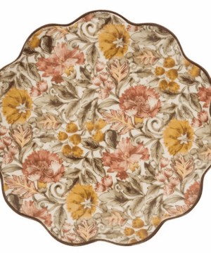 Willa Salad /Dessert Plate Amber