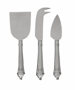 Berry & Thread Cheese Knife Assorted S/3 - Polished