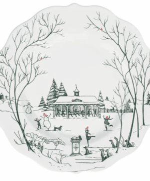 Country Estate Winter Frolic Dessert/Salad Plate