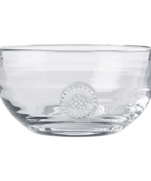 Berry &Thread Glassware Bowl Clear 5" dia. x 2.5" (17 oz)