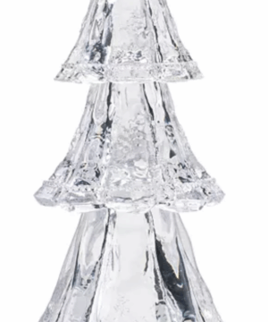 Berry & Thread Clear Stackable Glass Tree Small S/3 9"
