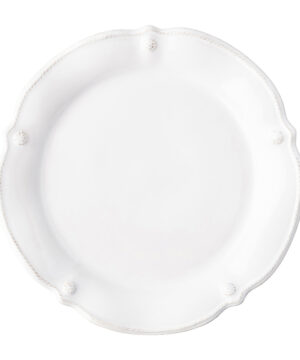 Berry & Thread Whitewash Flared Dinner Plate 11"W