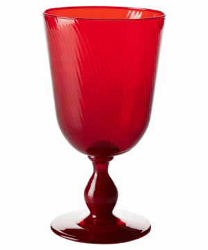 Arabella Ruby Footed Goblet