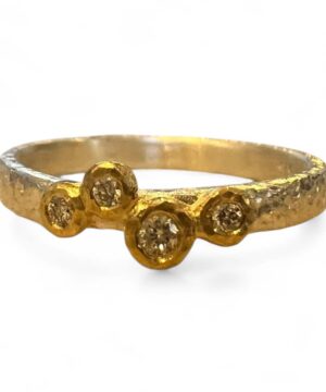 Sterling Silver Textured Band (6.5)