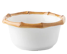 Classic Bamboo Natural Ramekin 4.5''L X4.5''Wx 2.25''H (7oz)