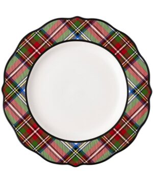 Stewart Tartan Dinner Plate