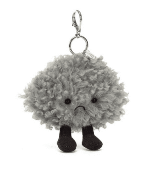 Amuseables Cirrus Storm Cloud Bag Charm