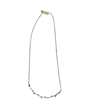 Silver Long Pod Necklace