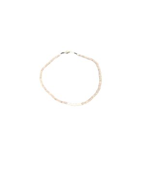 Chocolate Moonstone & Pearl Beaded Bracelet