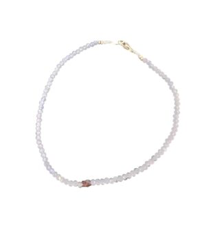 Tanzanite & Tourmaline Beaded Bracelet