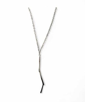 Branch Sterling Silver Necklace Long
