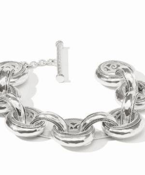 Cannes Link Bracelet Silver