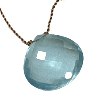 Aquamarine Zen Gem Necklace