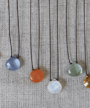 Carnelian Zen Gem Necklace